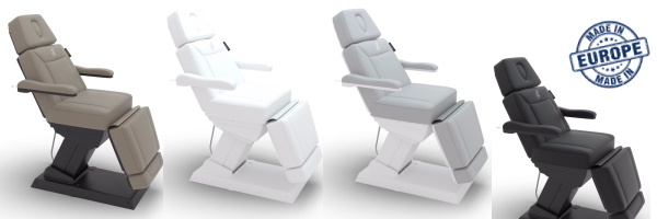Large selection of beautician chairs